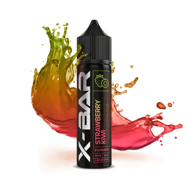 X-Bar Fraise Kiwi Glacé e-væske 50ml isfrisk
