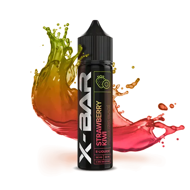 X-Bar Fraise Kiwi Glacé e-væske 50ml isfrisk