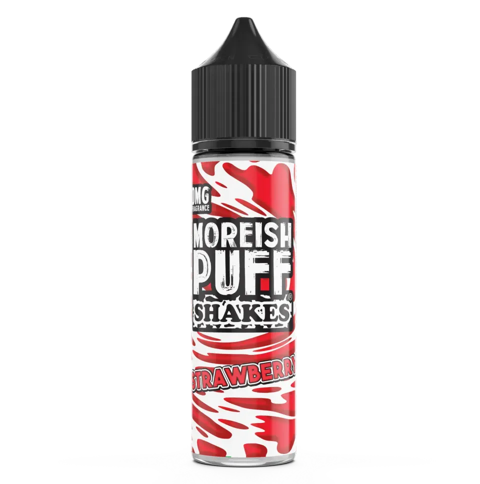 Moreish Puff Shakes Strawberry e-væske 50ml milkshake