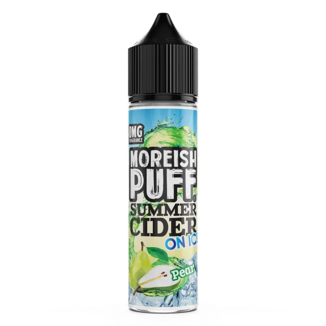 Moreish Puff Pear Summer Cider On Ice e-juice 50ml is