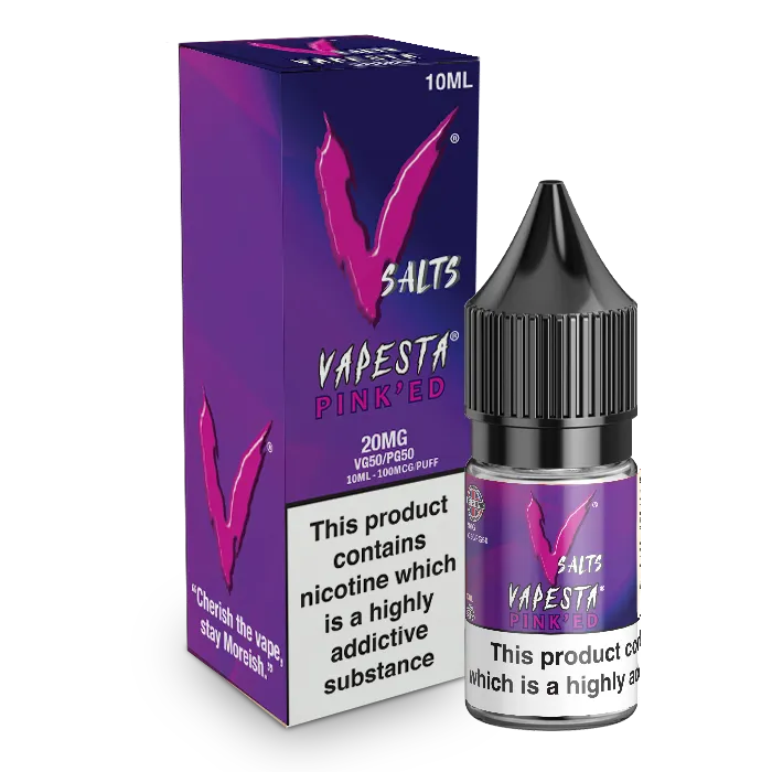 Vapesta Pinked nic salt 10ml 10mg pasjonsfrukt guava appelsin