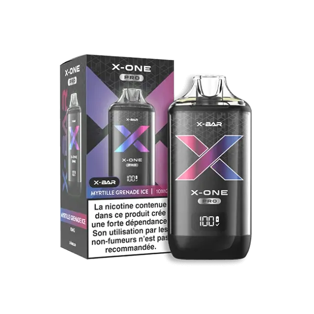 X-Bar X-ONE PRO startsett blåbær granat ice
