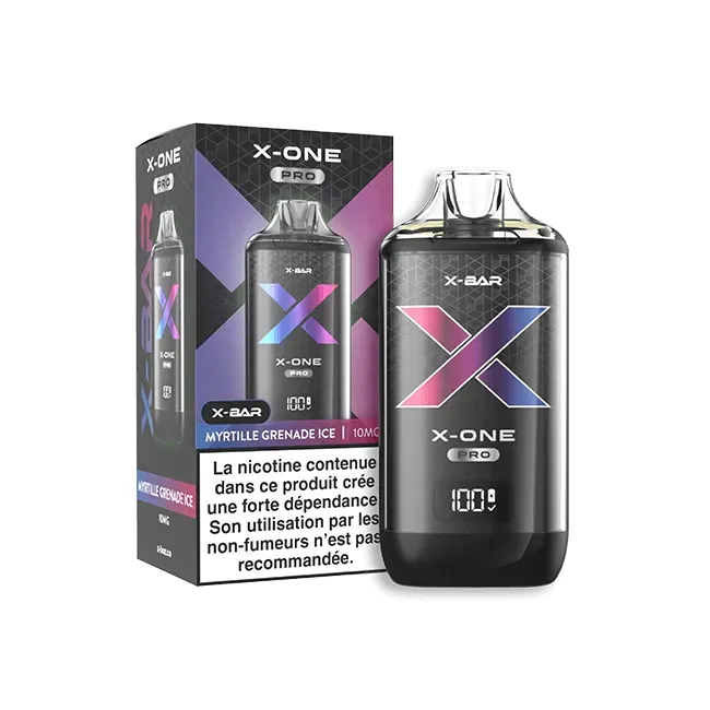 X-Bar X-ONE PRO startsett blåbær granat ice