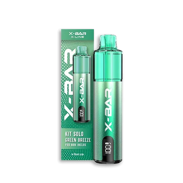 X-Bar X-Line Solo Green Breeze vapekit frisk mentol