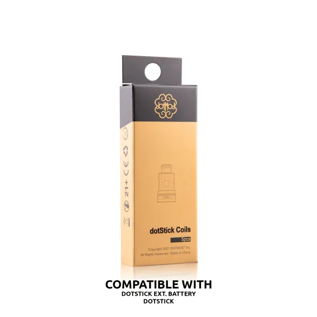 Dotmod dotStick coiler 0.4 ohm 5-pakning mesh
