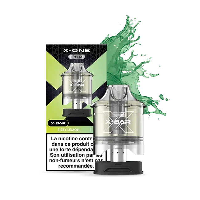 X-Bar X-ONE PRO Fizzy Lemon pods 12 ml sitron is
