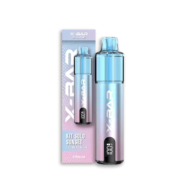 X-Bar X-Line Solo kit Sunset 1200 mAh LED