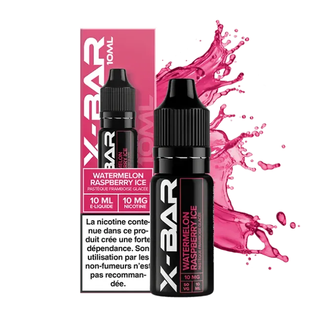 X-Bar vannmelon bringebær e-juice 10 ml frukt