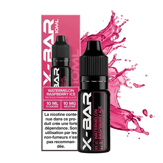 X-Bar vannmelon bringebær e-juice 10 ml frukt