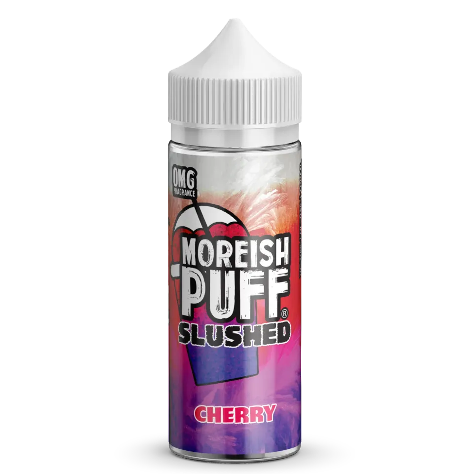 Moreish Puff Slushed Cherry e-væske 100ml is