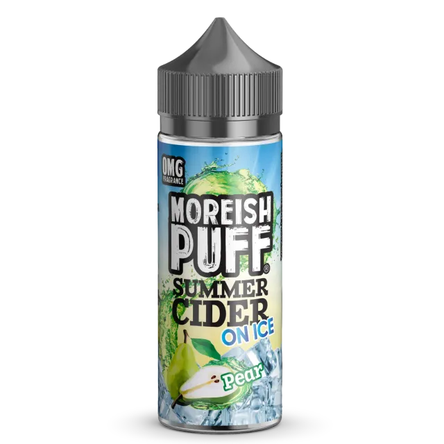 Moreish Puff Summer Cider on Ice Pear e-juice 100ml pære