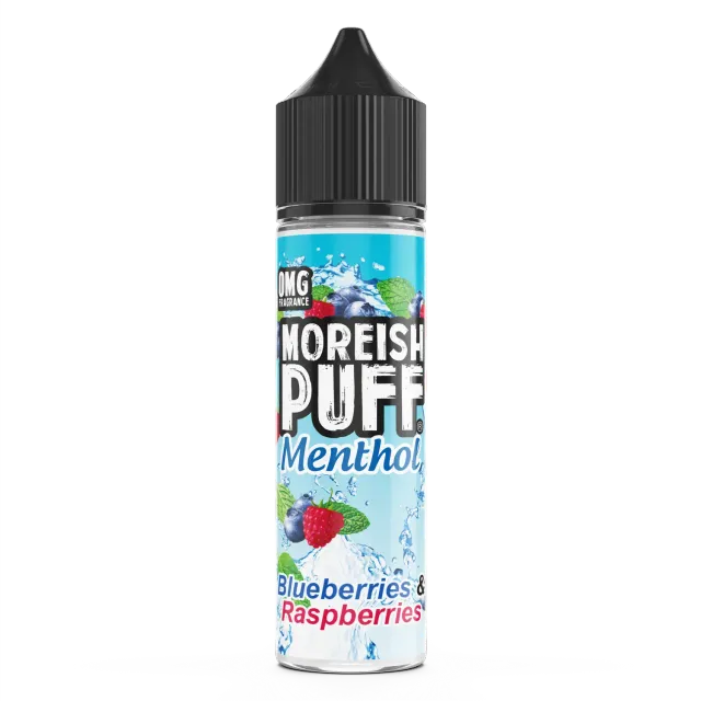 Moreish Puff Blueberries Raspberries Menthol 50ml shortfill 0mg bær
