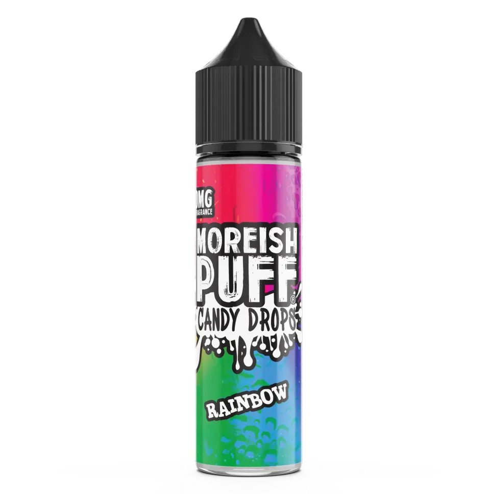 Moreish Puff Candy Drops Rainbow e-væske 50ml godteri