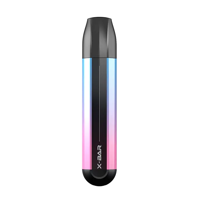 X-Bar Click & Puff Solo Sunset startkit sort enhet