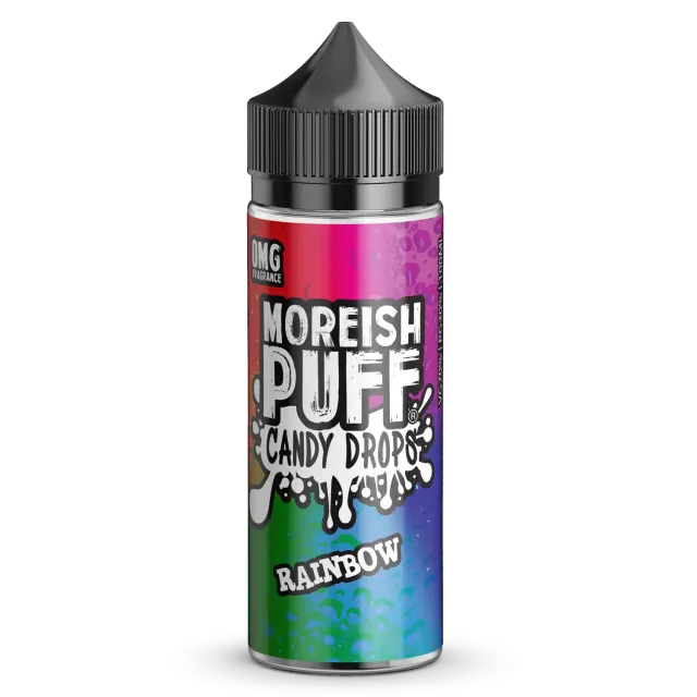 Moreish Puff Candy Drops Rainbow Candy e-juice 100ml søt