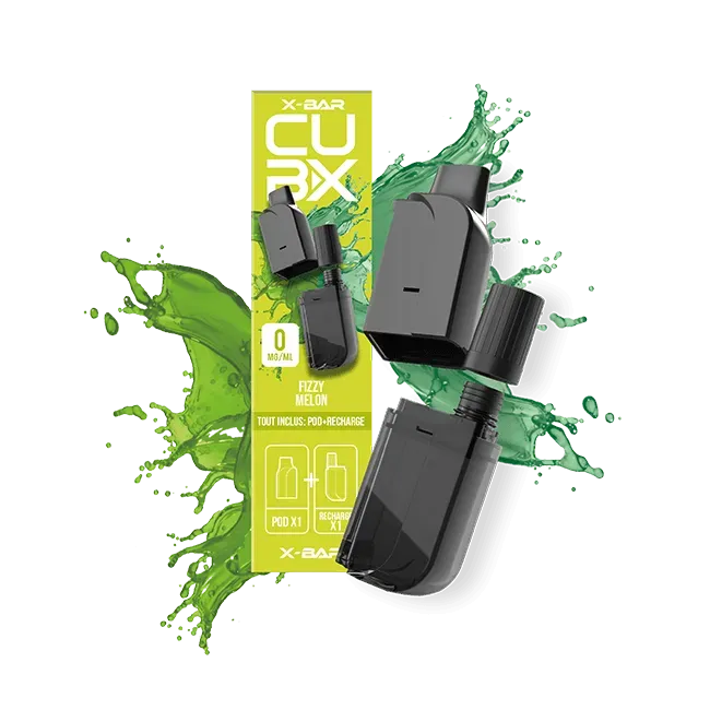 X-Bar CubX Fizzy Melon pods 11ml ismelon