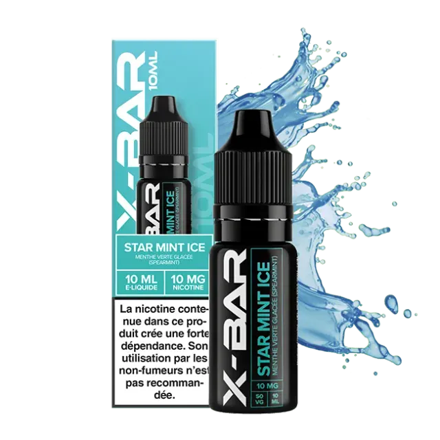 X-Bar Star Mint e-væske 10 ml mint