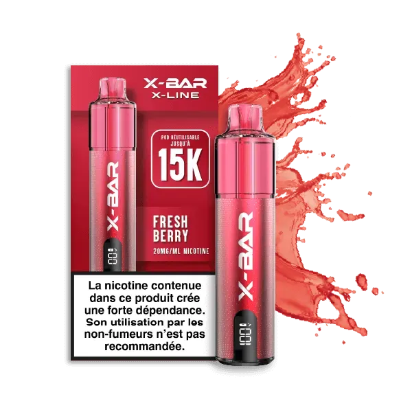 X-Bar X-Line kit Fresh Berry friske bær