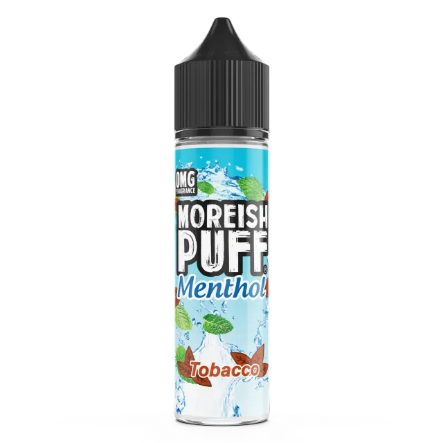 Moreish Puff Tobacco Menthol shortfill e-væske 50ml tobakk