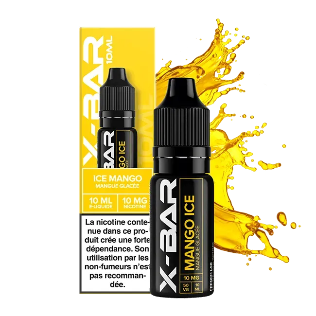 X-Bar Mangue Glacée e-væske 10 ml mango-is