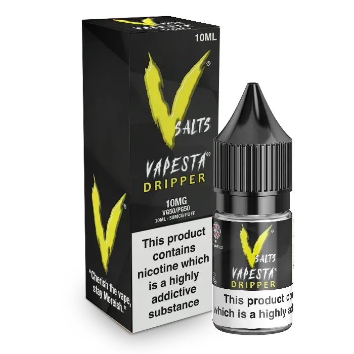 Vapesta Dripper nikotinsalt 10ml 10mg sitron
