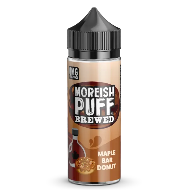 Moreish Puff Brewed Maple Bar Donut shortfill 100ml dessert
