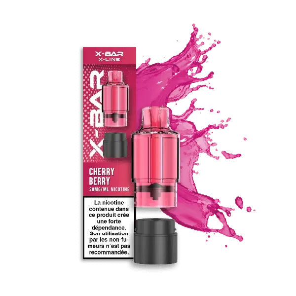 X-Bar X-LINE pod kirsebær bær 12ml is