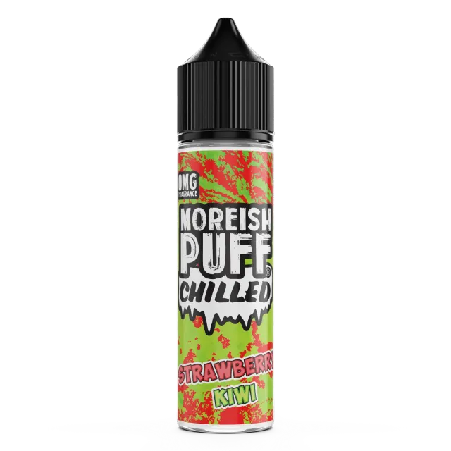 Moreish Puff Chilled Strawberry & Kiwi e-væske 50ml iskald