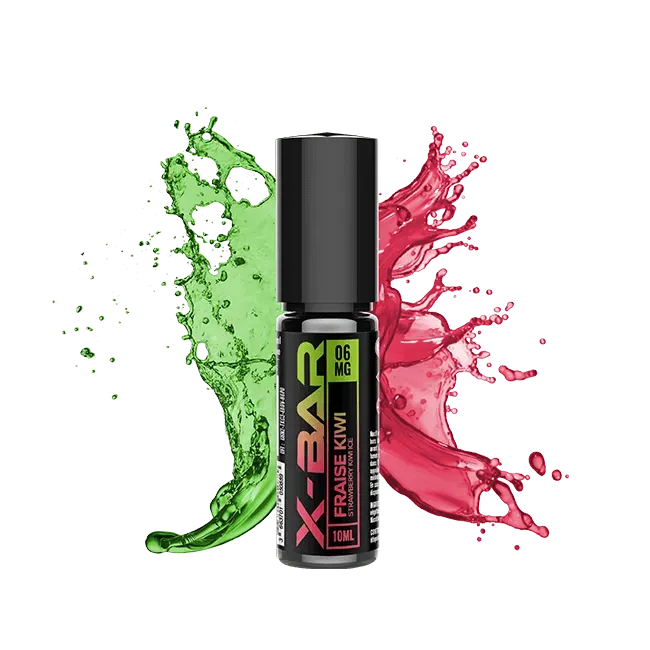 X-Bar Classic Nic Fraise Kiwi e-væske 10 ml jordbær