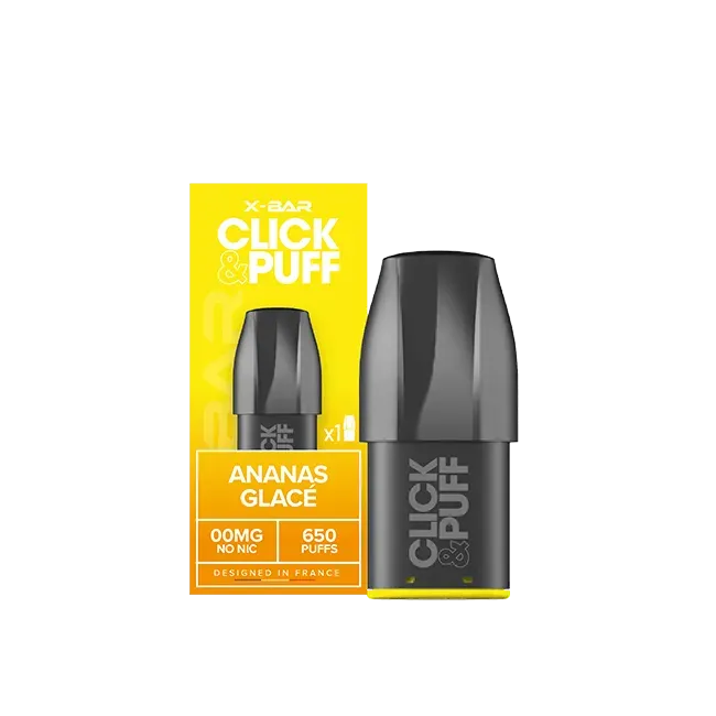 X-Bar Click & Puff Ananas Glacée pod 2 ml is