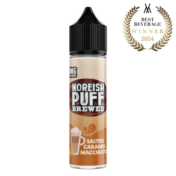 Moreish Puff Brewed Salted Caramel Macchiato e-væske 50ml