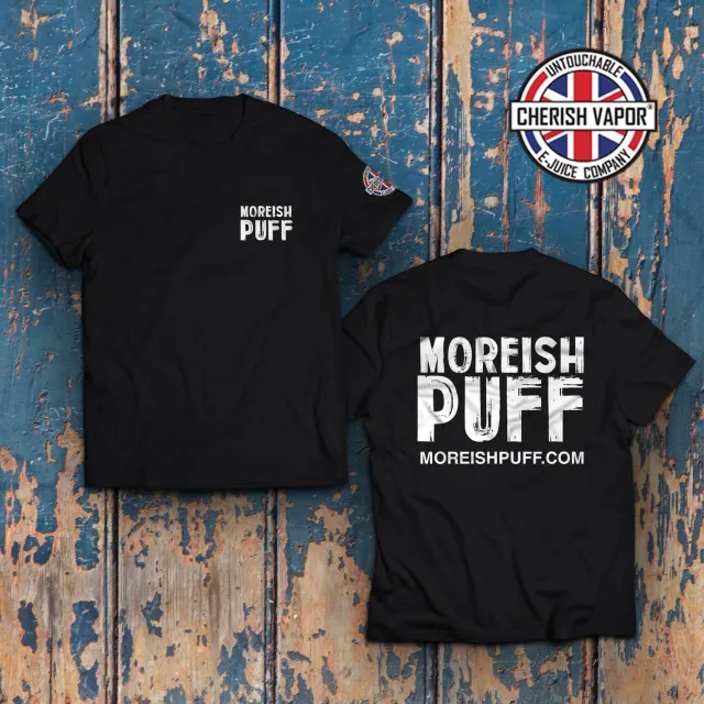 Moreish Puff T-skjorte XL bomull svart