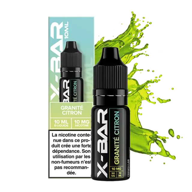 X-Bar Granité Citron e-væske 10 ml is-sitron