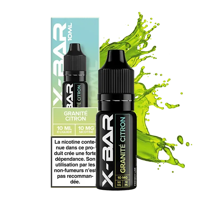 X-Bar Granité Citron e-væske 10 ml is-sitron