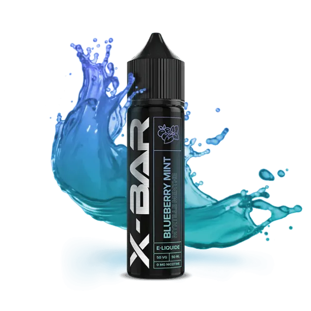 X-Bar Myrtille Menthe e-væske 50ml blåbær-mentol