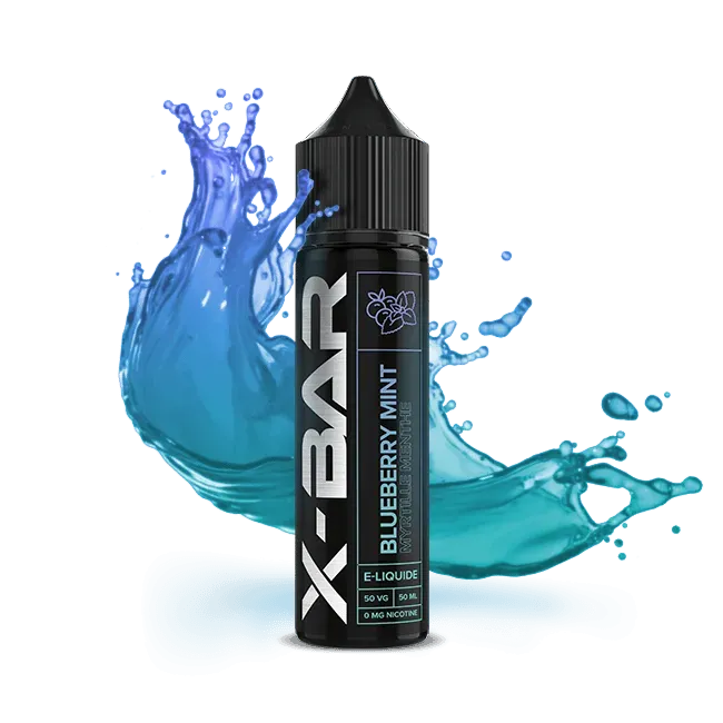 X-Bar Myrtille Menthe e-væske 50ml blåbær-mentol