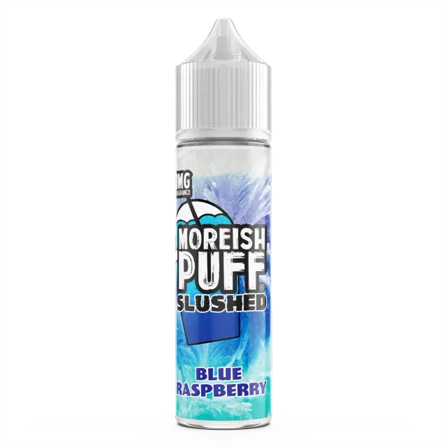 Moreish Puff Slushed Blue Raspberry e-juice 50ml is