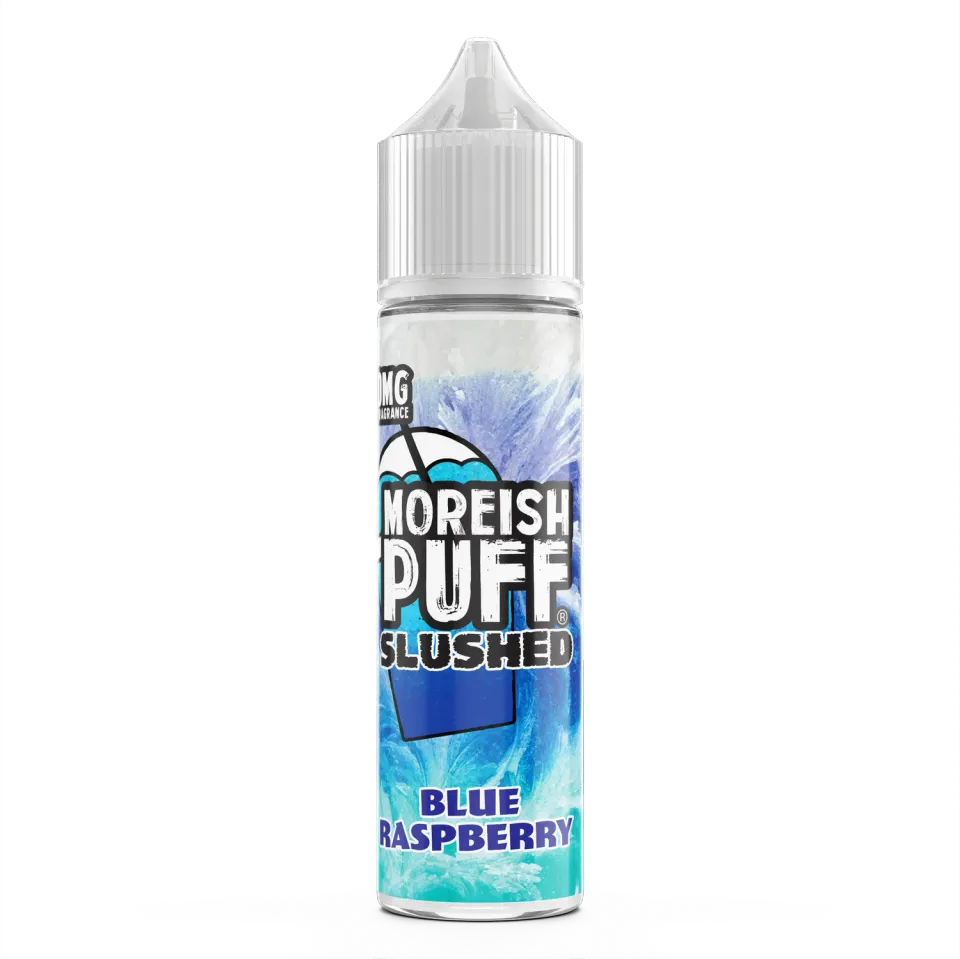 Moreish Puff Slushed Blue Raspberry e-juice 50ml is