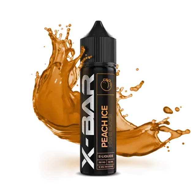 X-Bar Pêche Glacée e-væske 50 ml uten nikotin ferskenis