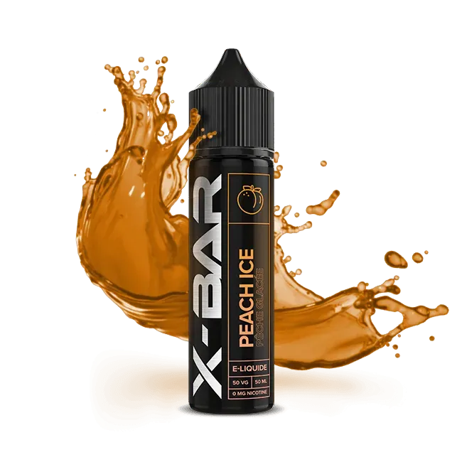 X-Bar Pêche Glacée e-væske 50 ml uten nikotin ferskenis