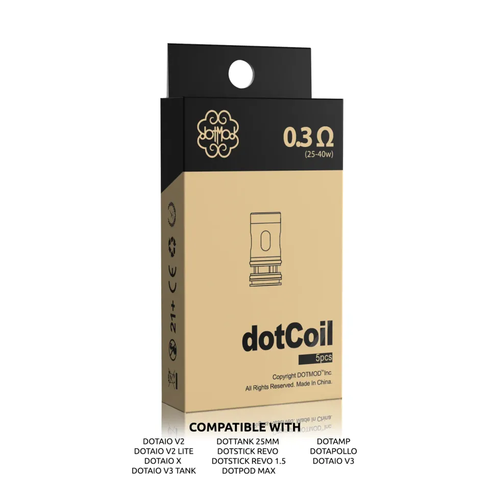 Dotmod dotCoils mesh coil 5-pakning