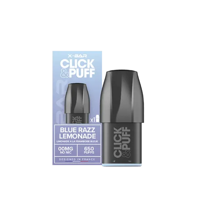 X-Bar Click & Puff pod Blue Razz Lemonade 2 ml