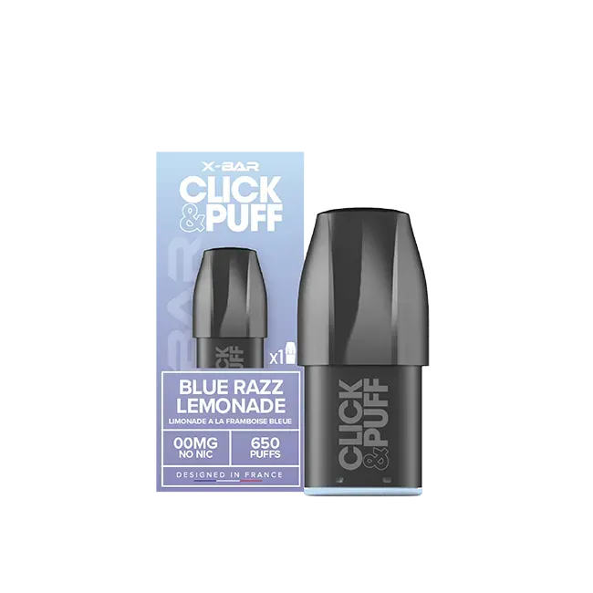 X-Bar Click & Puff pod Blue Razz Lemonade 2 ml