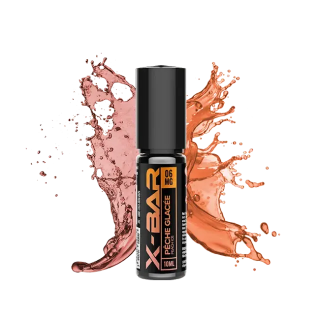 X-Bar Classic Nic e-væske 10 ml fersken is 12 mg