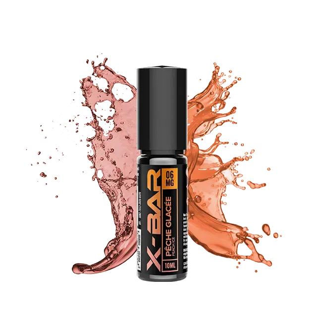 X-Bar Classic Nic e-væske 10 ml fersken is 12 mg