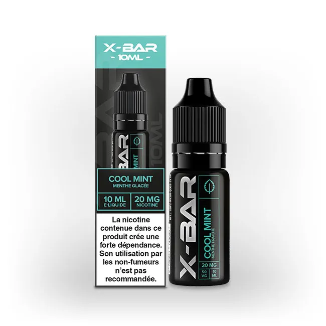 X-Bar Menthe Glaciale e-væske 10 ml mentol