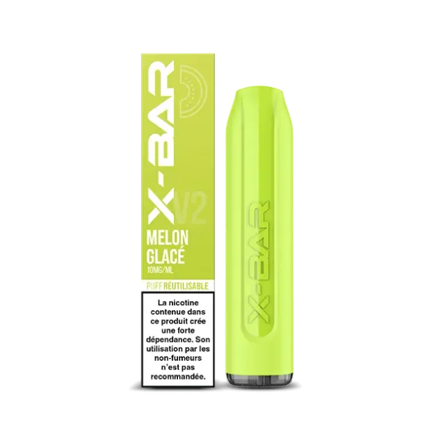 X-Bar 650 Melon engangsvape 2 ml melon