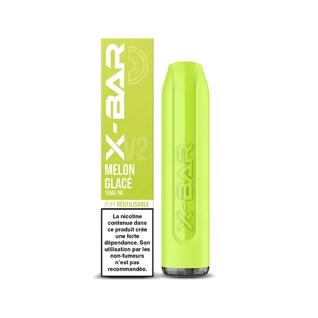 X-Bar 650 Melon engangsvape 2 ml melon