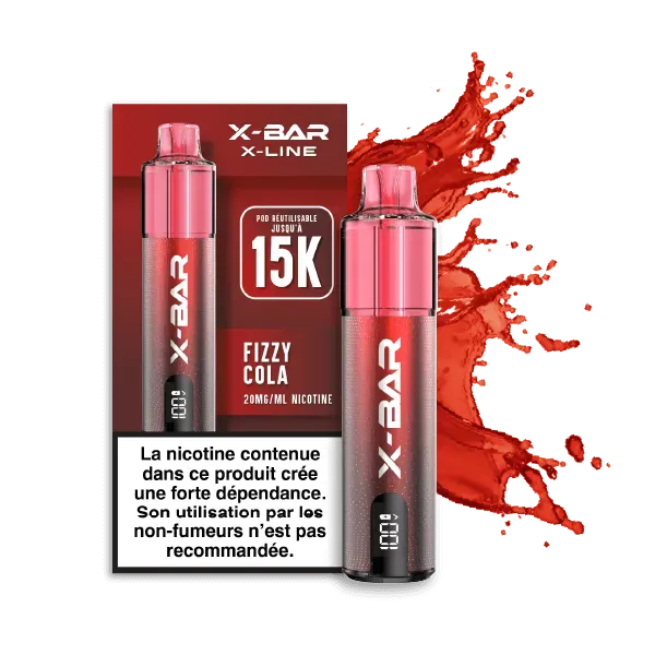 X-Bar X-Line startsett fizzy cola 12 ml cola