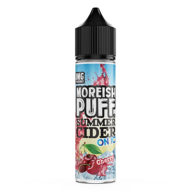 Moreish Puff Summer Cider Cherry e-væske 50ml is kirsebær